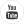 media, online, social, youtube icon